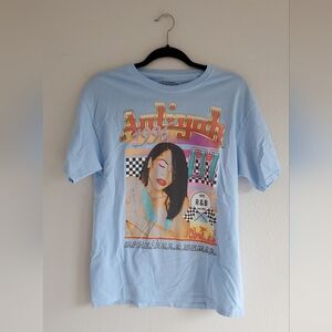 Aaliyah Blue T Shirt